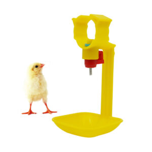 Chick drinking cup - yellow
