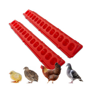 28-hole feeding trough