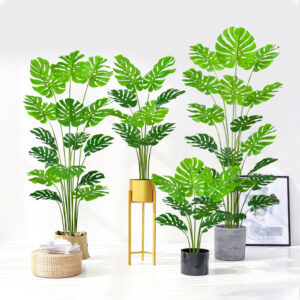 Artificial Monstera Plant – Realistic Faux Tropical Decor, 90cm–200cm
