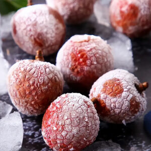 Frozen lychee